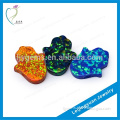 Alibaba wholesale 8x10mm synthetic opal hamsa stone for jewelry